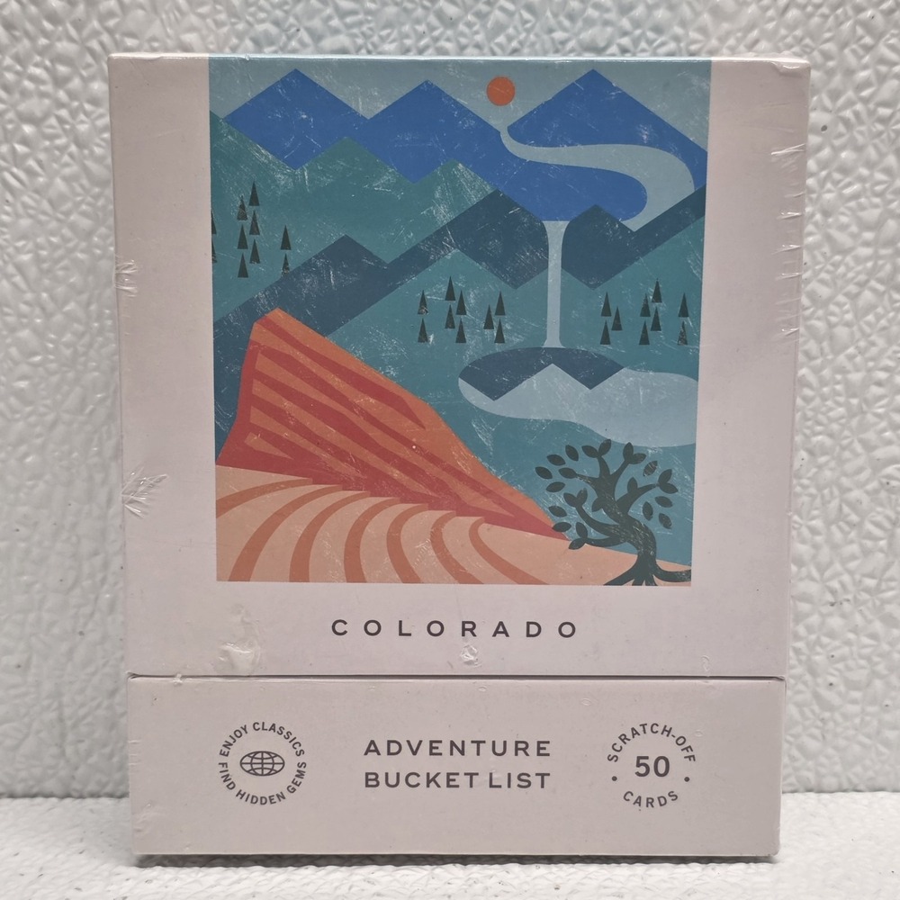 NEW Colorado Bucket List Scratch-Off Cards Outdoor Adventures Game By RIO